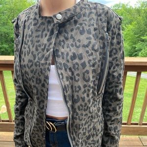 Kill City NWOT Cheetah print jacket